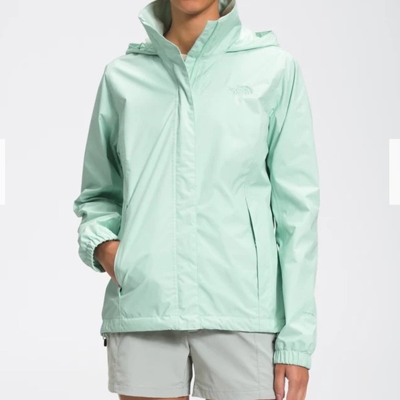 The North Face Jackets & Blazers - The North Face Mint Green Raincoat